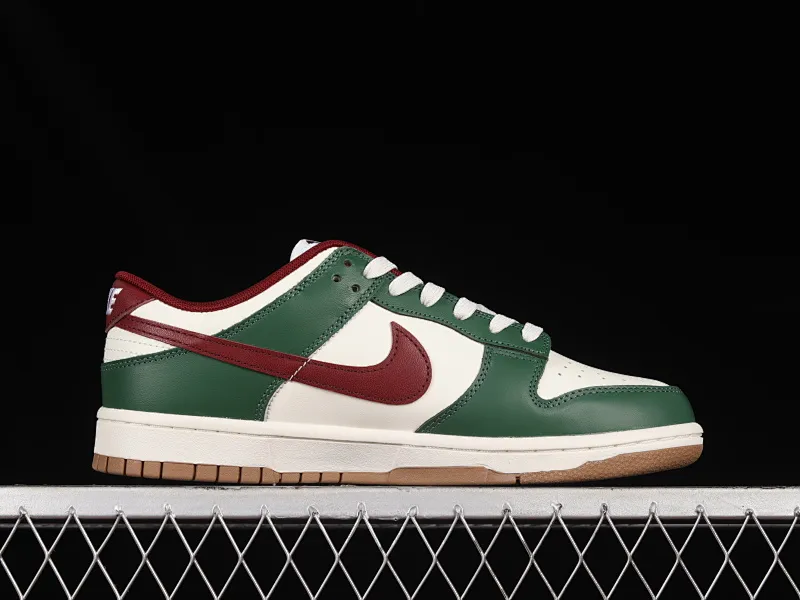 All categories Nk SB Dunk series Nk SB Dunk Low low-top sneakers F version Nk SB Dunk Low "Gorge Green" bean paste green color SB low-top casual sneakers FB7160-161